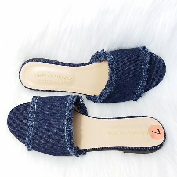 Denim flats made in Italy - Picture 1 of 4